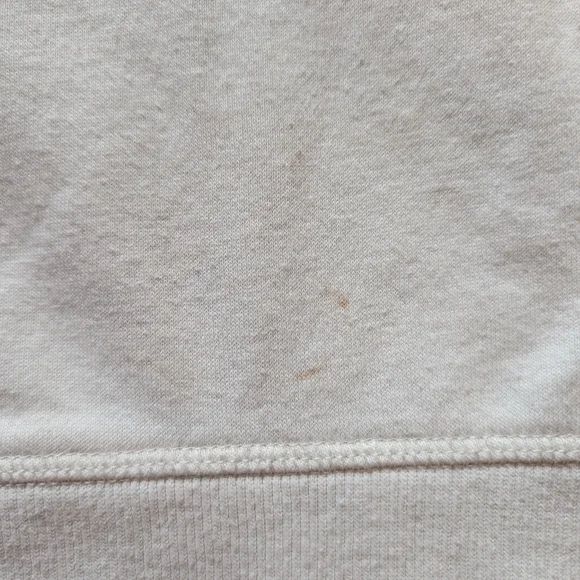 Umbro Women’s Cream Pullover Hoodie with Embossed Logo - Picture 3 of 3